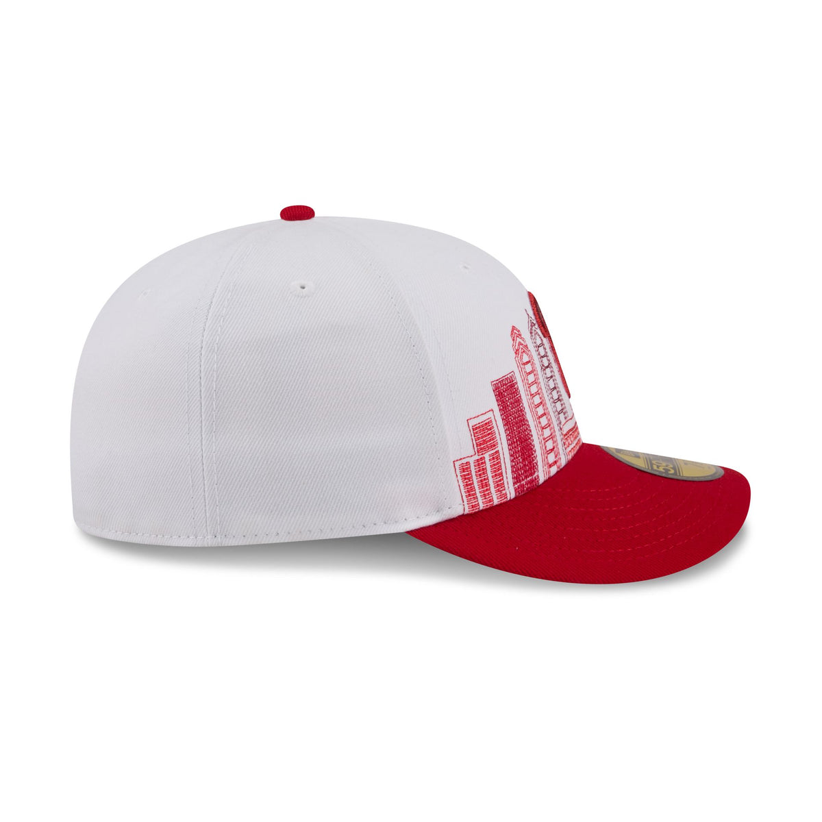 Philadelphia Phillies Cityscape White 59FIFTY Fitted Hat