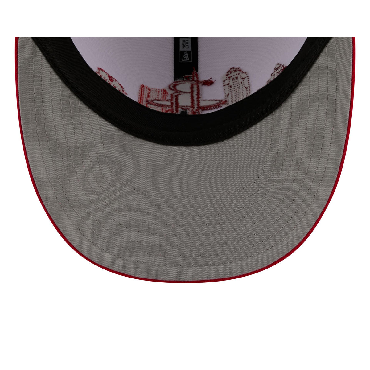 Houston Rockets Cityscape White 59FIFTY Fitted Hat