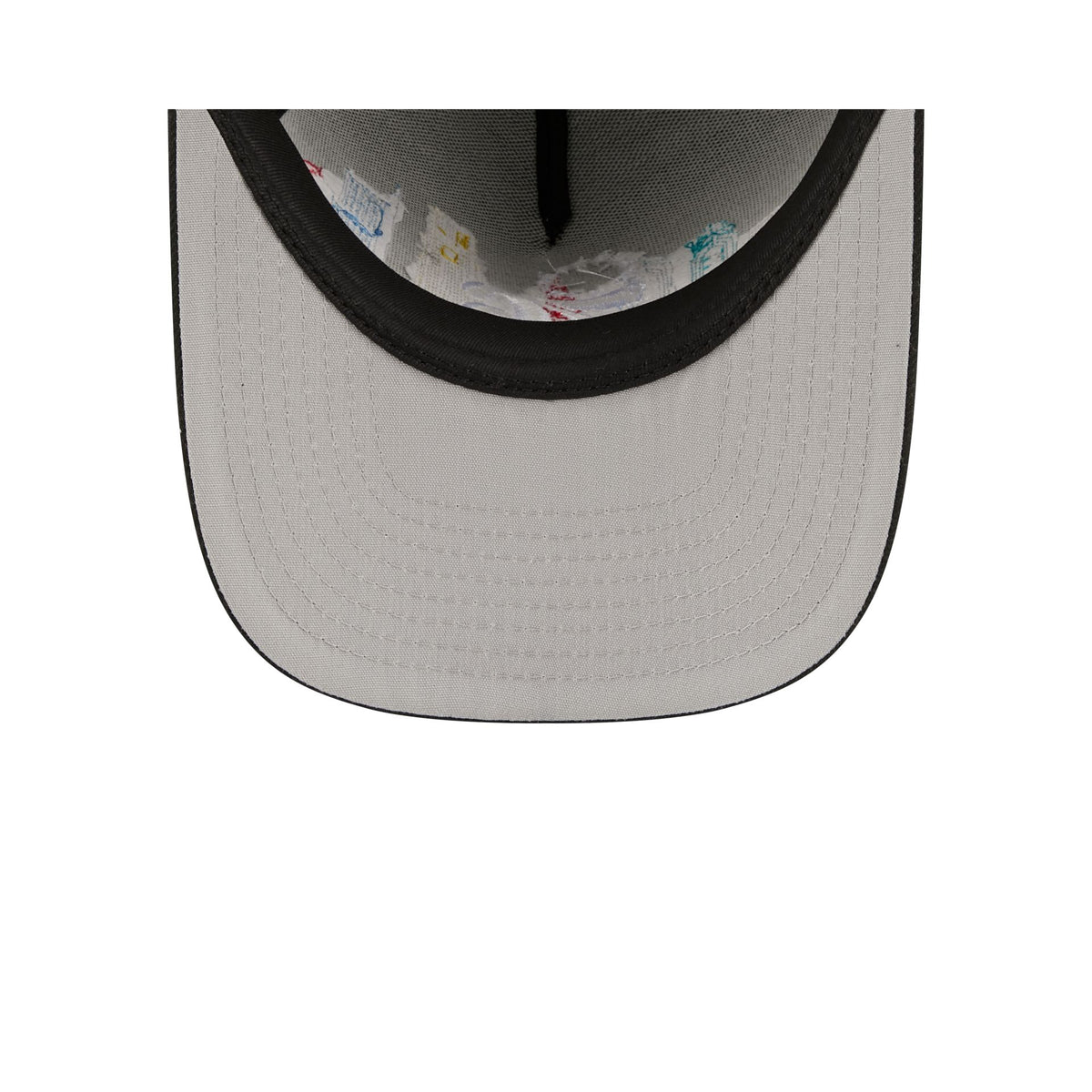 Philadelphia 76ers Cityscape Black 9FIFTY A-Frame Snapback Hat