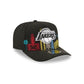 Los Angeles Lakers Cityscape Black 9FIFTY A-Frame Snapback Hat