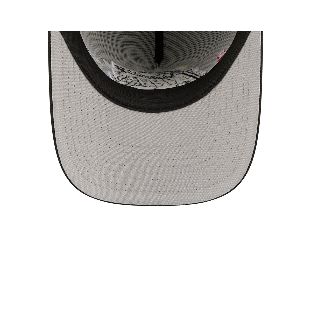 Los Angeles Lakers Cityscape Black 9FIFTY A-Frame Snapback Hat