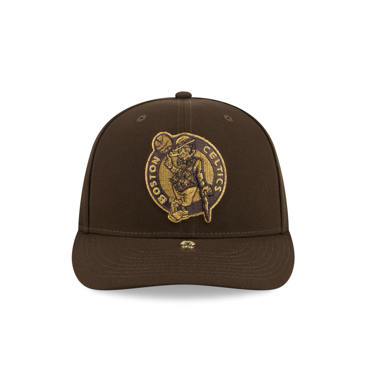 Boston Celtics Walnut Gold Detail 59FIFTY Fitted Hat