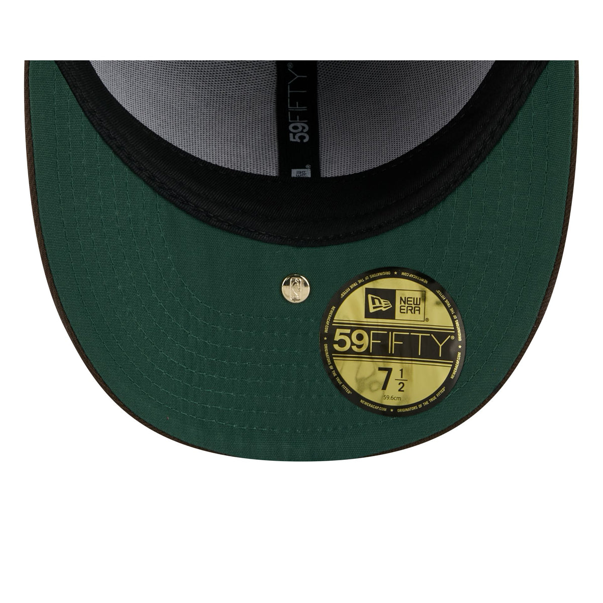 Boston Celtics Walnut Gold Detail 59FIFTY Fitted Hat