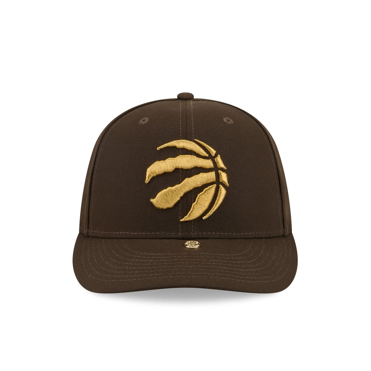 Toronto Raptors Walnut Gold Detail 59FIFTY Fitted Hat