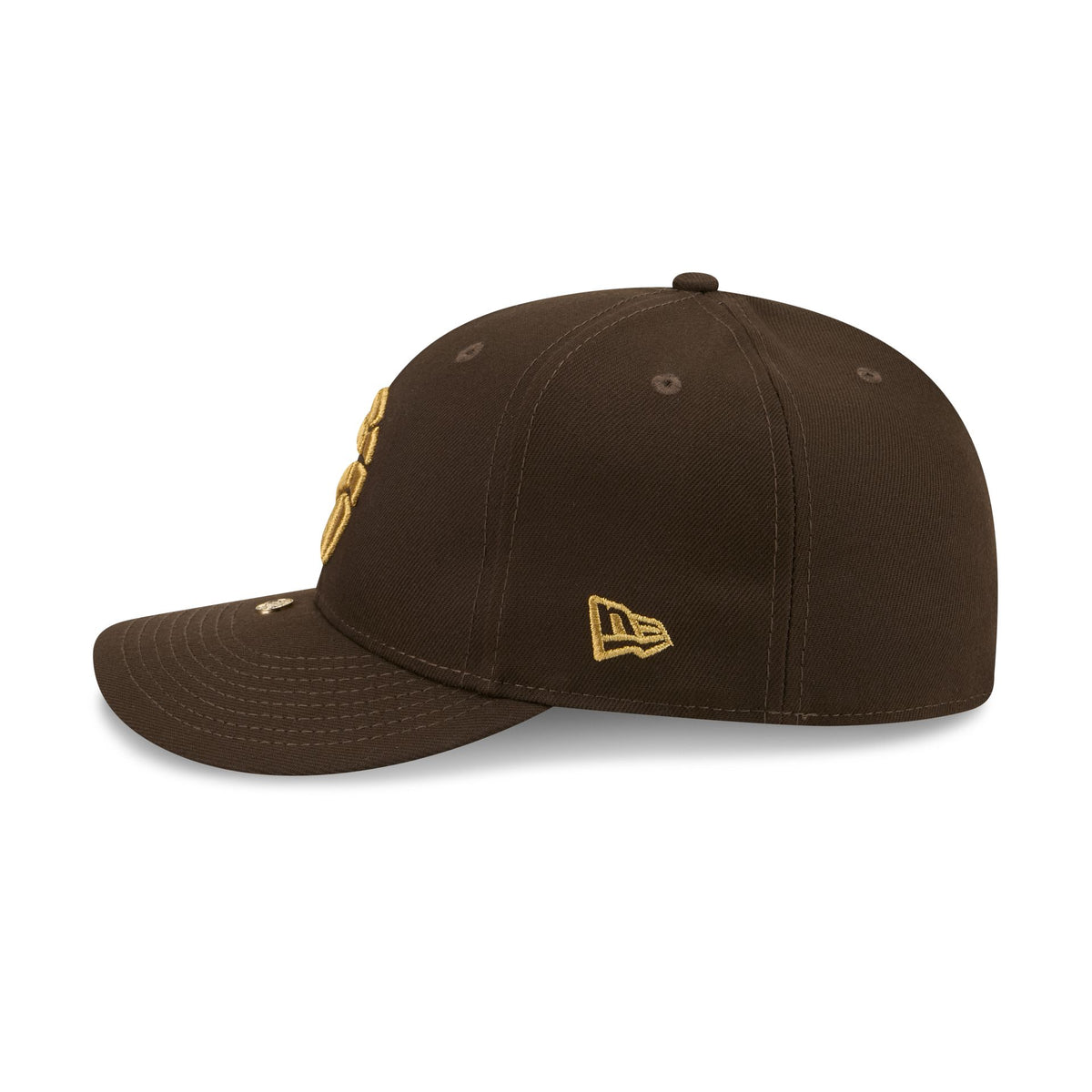 Toronto Raptors Walnut Gold Detail 59FIFTY Fitted Hat