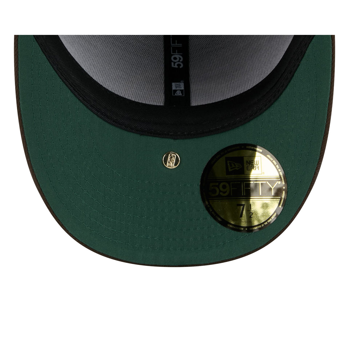Toronto Raptors Walnut Gold Detail 59FIFTY Fitted Hat