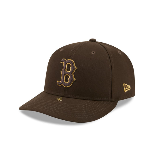 Boston Red Sox Walnut Gold Detail 59FIFTY Fitted Hat