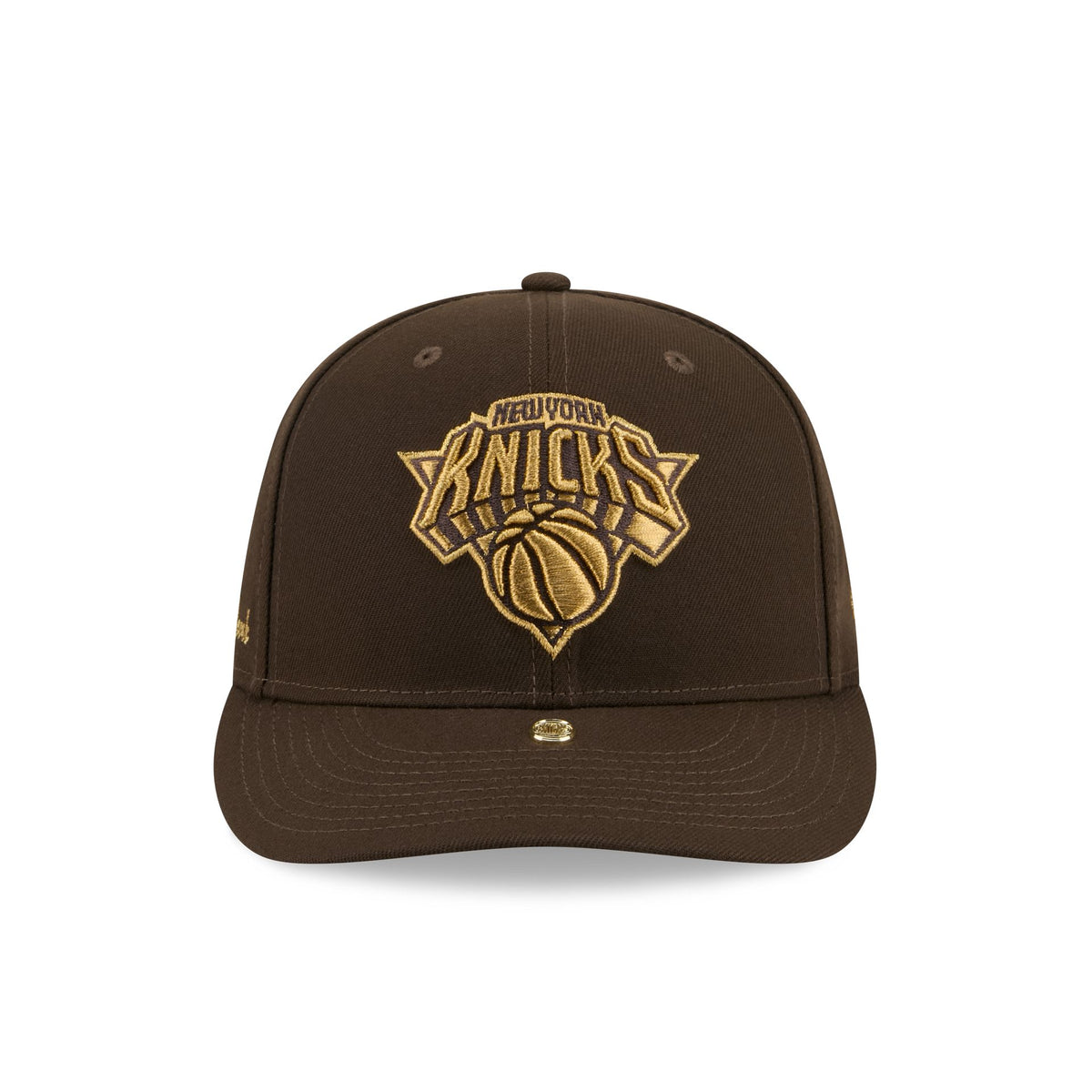 New York Knicks Walnut Gold Detail 59FIFTY Fitted Hat