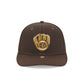 Milwaukee Brewers Walnut Gold Detail 59FIFTY Fitted Hat