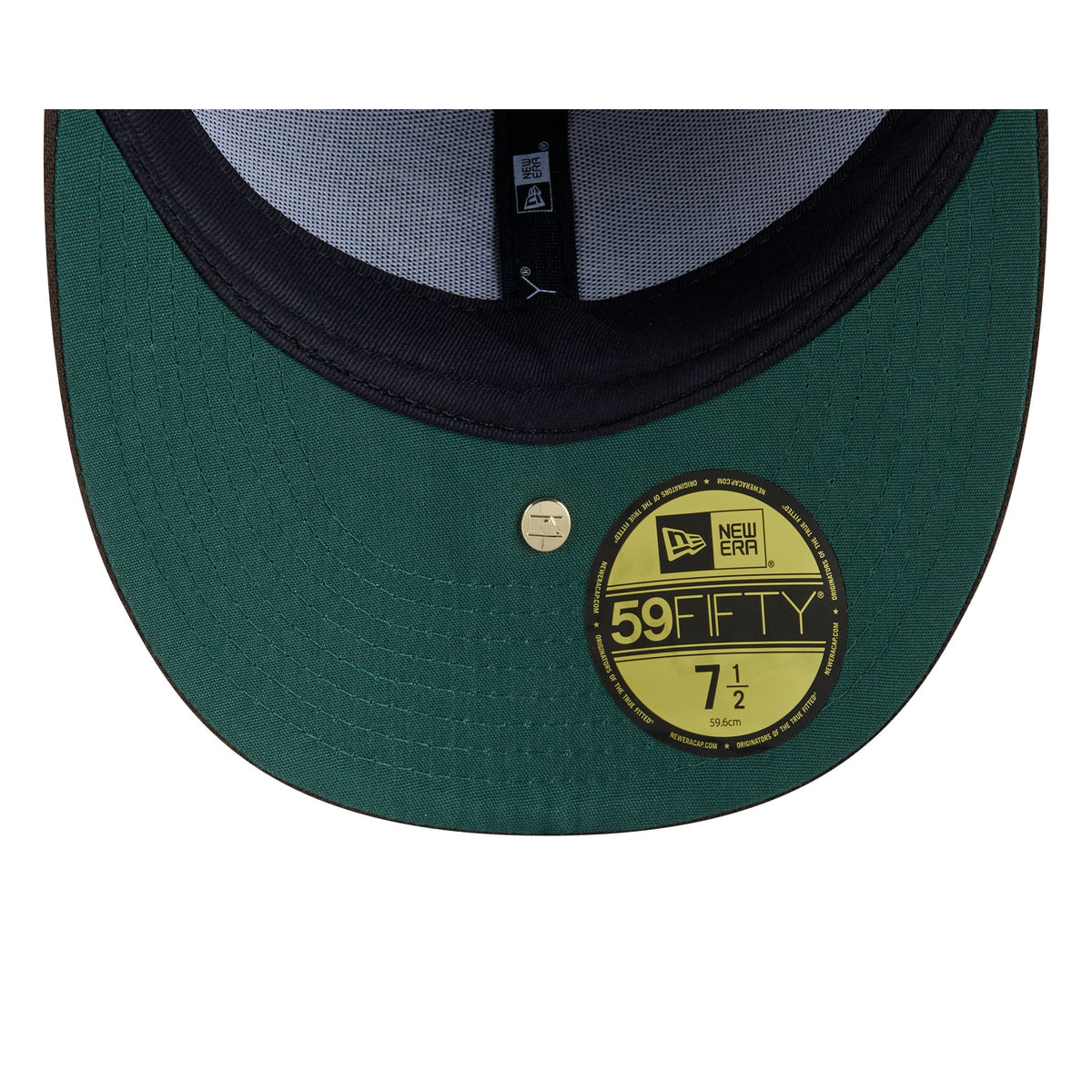 Athletics Walnut Gold Detail 59FIFTY Fitted Hat