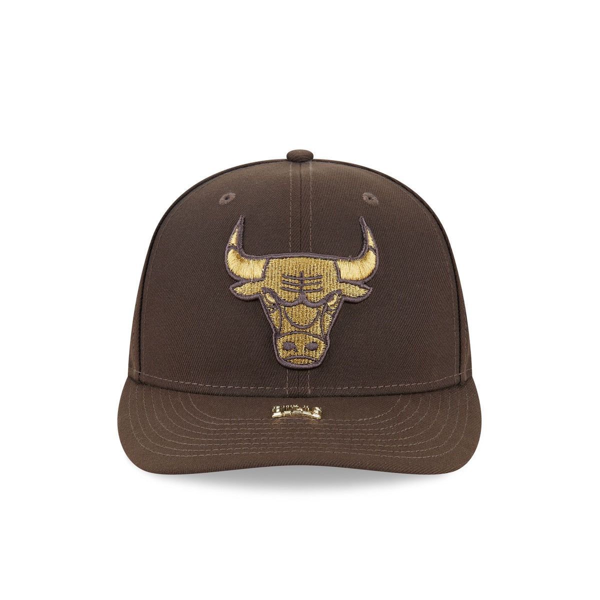 Chicago Bulls Walnut Gold Detail 59FIFTY Fitted Hat