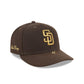 San Diego Padres Walnut Gold Detail 59FIFTY Fitted Hat