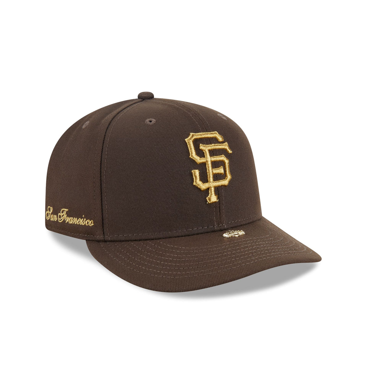 San Francisco Giants Walnut Gold Detail 59FIFTY Fitted Hat