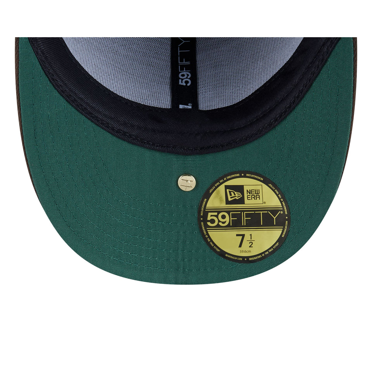 Los Angeles Dodgers Walnut Gold Detail 59FIFTY Fitted Hat