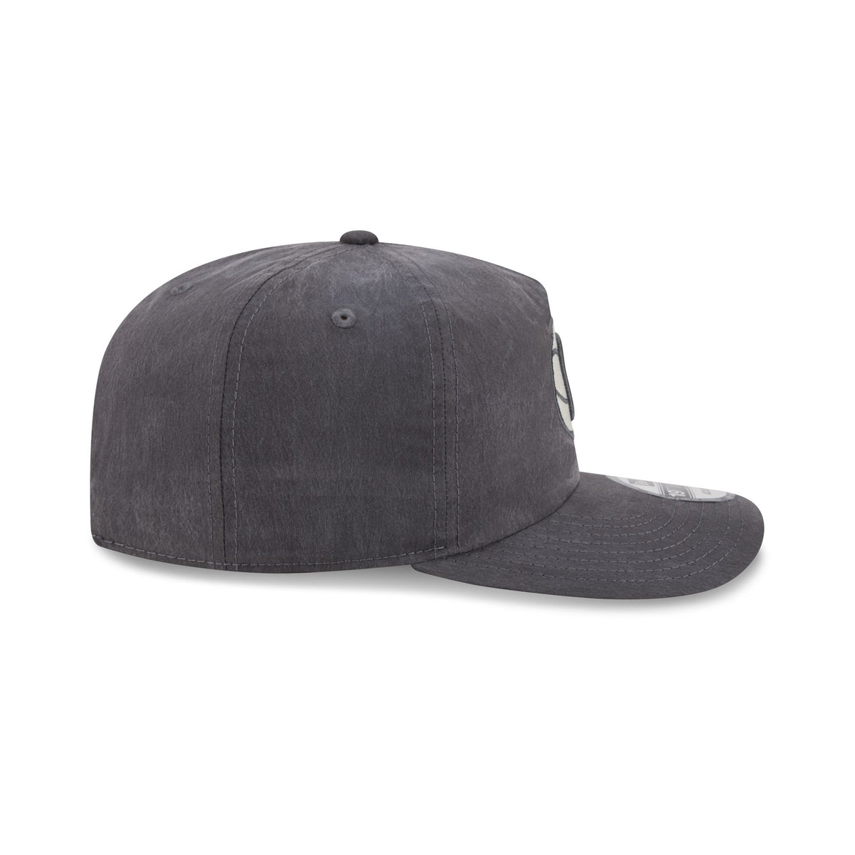 Brooklyn Nets Washed Black Nylon 19TWENTY Snapback Hat