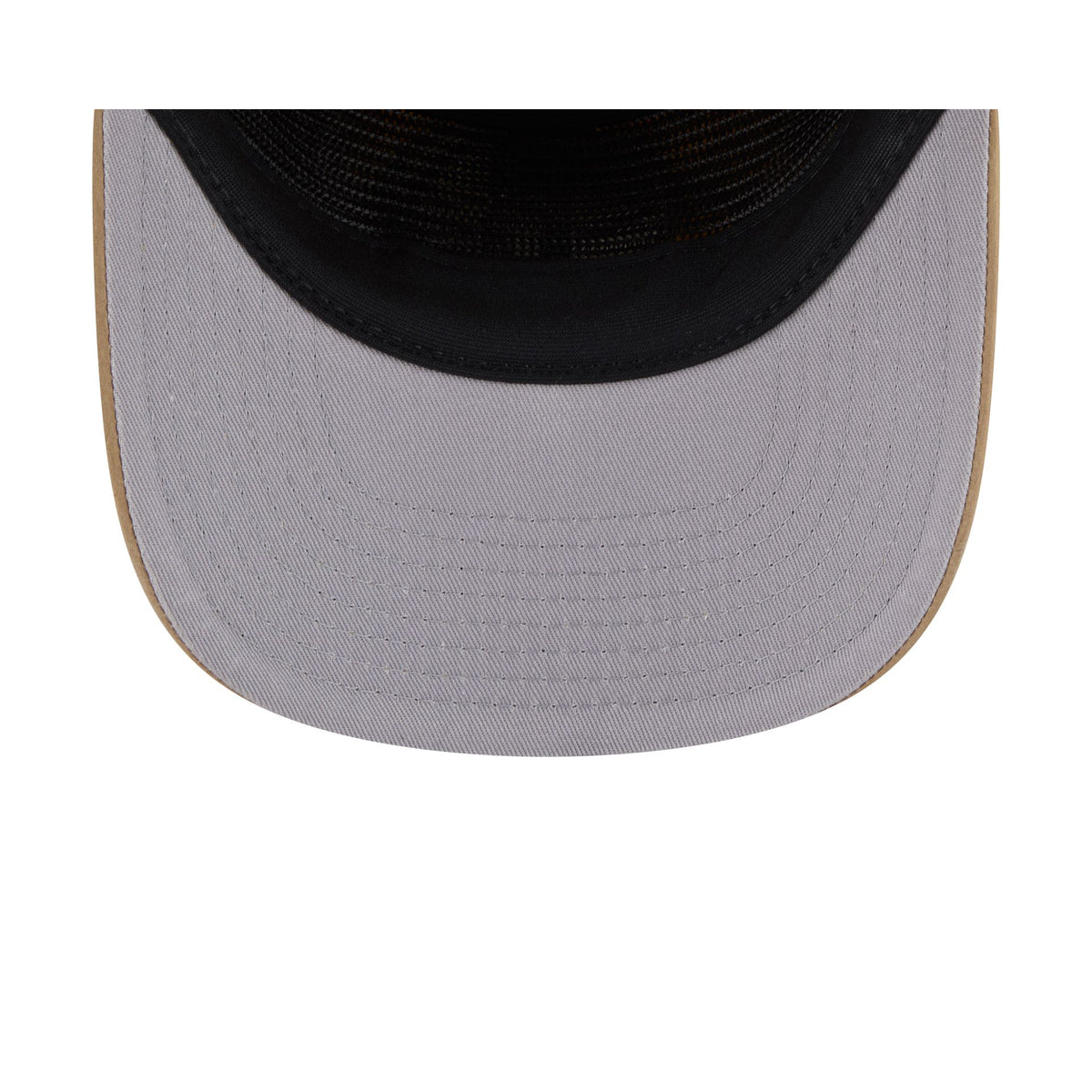 Brooklyn Nets Washed Khaki Nylon 19TWENTY Snapback Hat