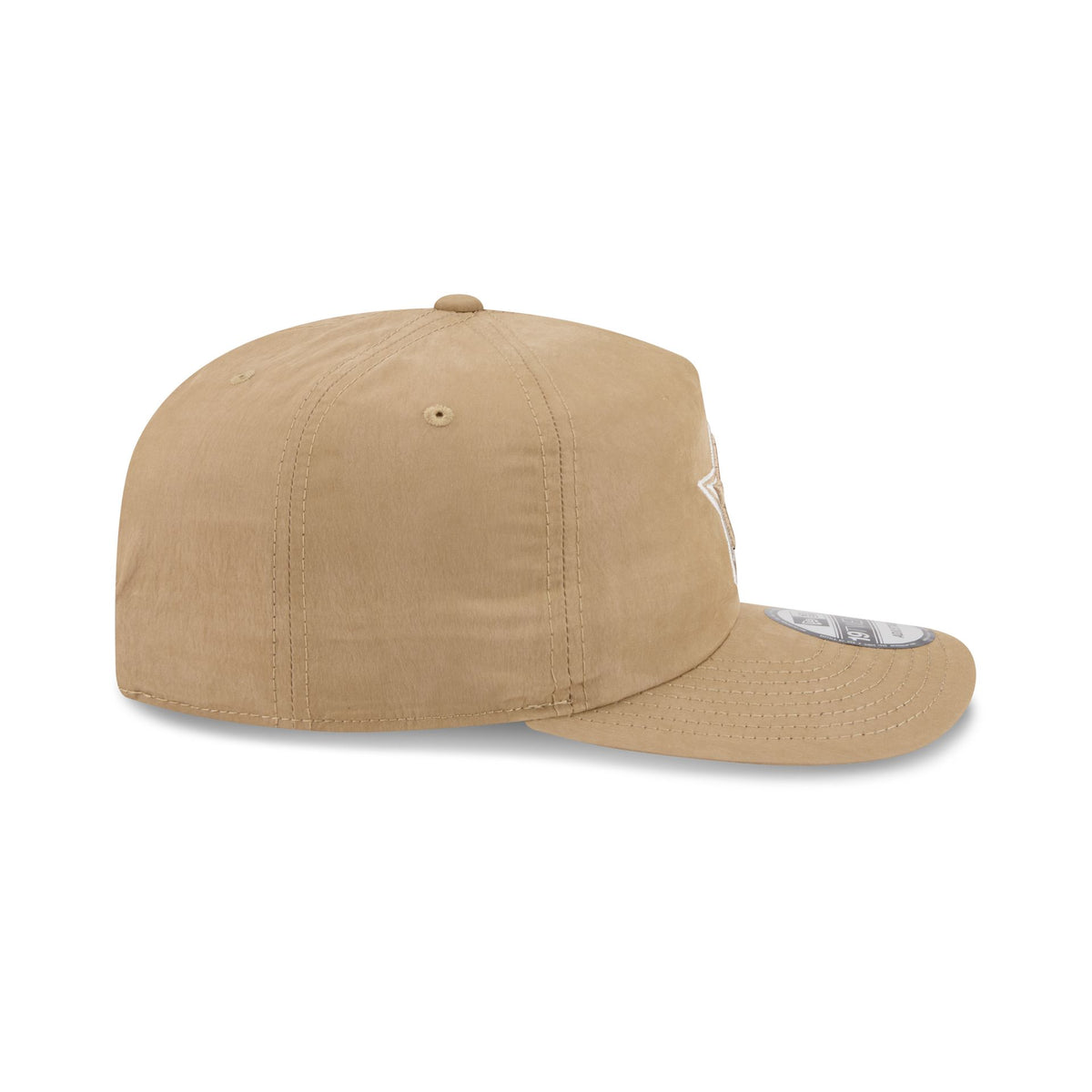Dallas Cowboys Washed Khaki Nylon 19TWENTY Snapback Hat