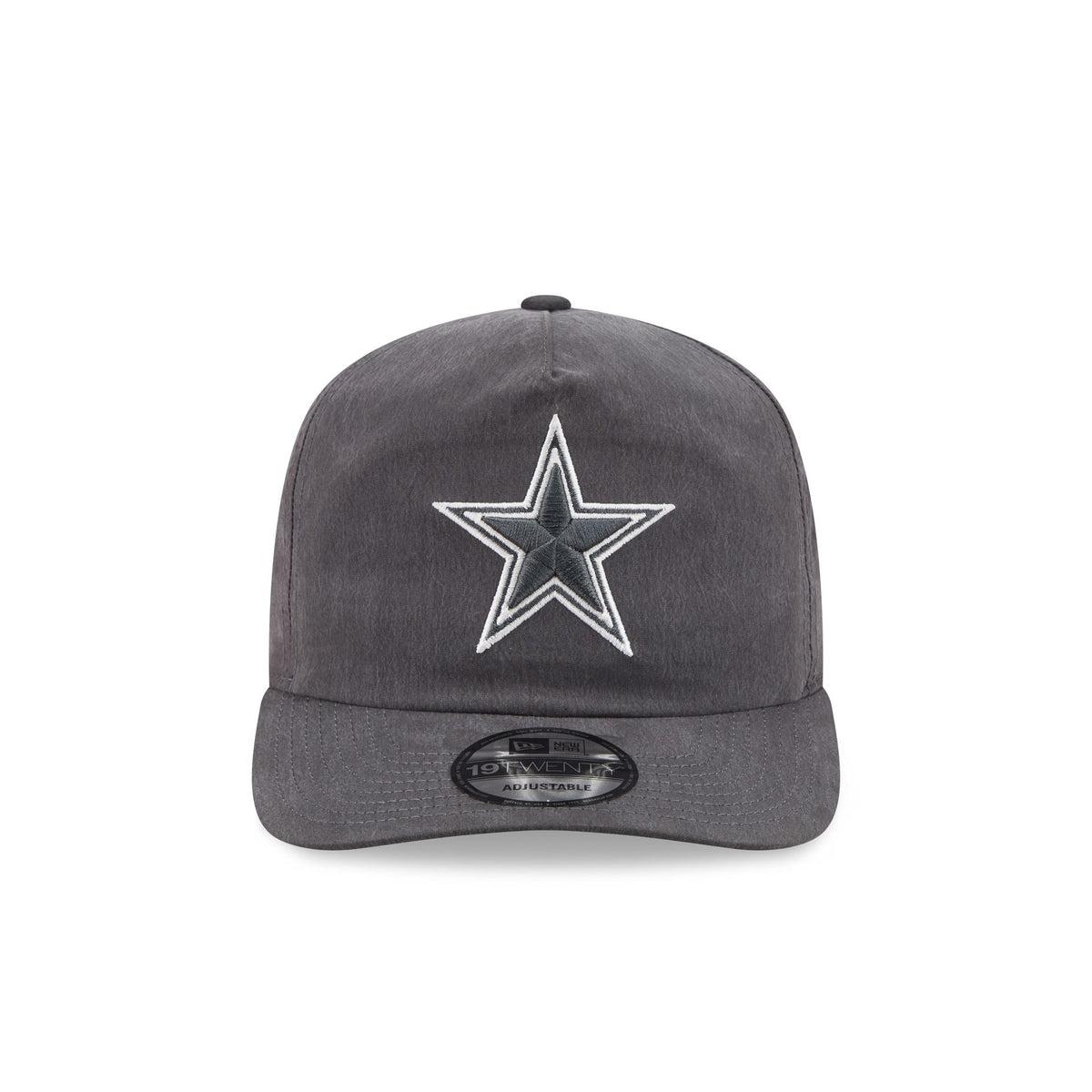 Dallas Cowboys Washed Black Nylon 19TWENTY Snapback Hat