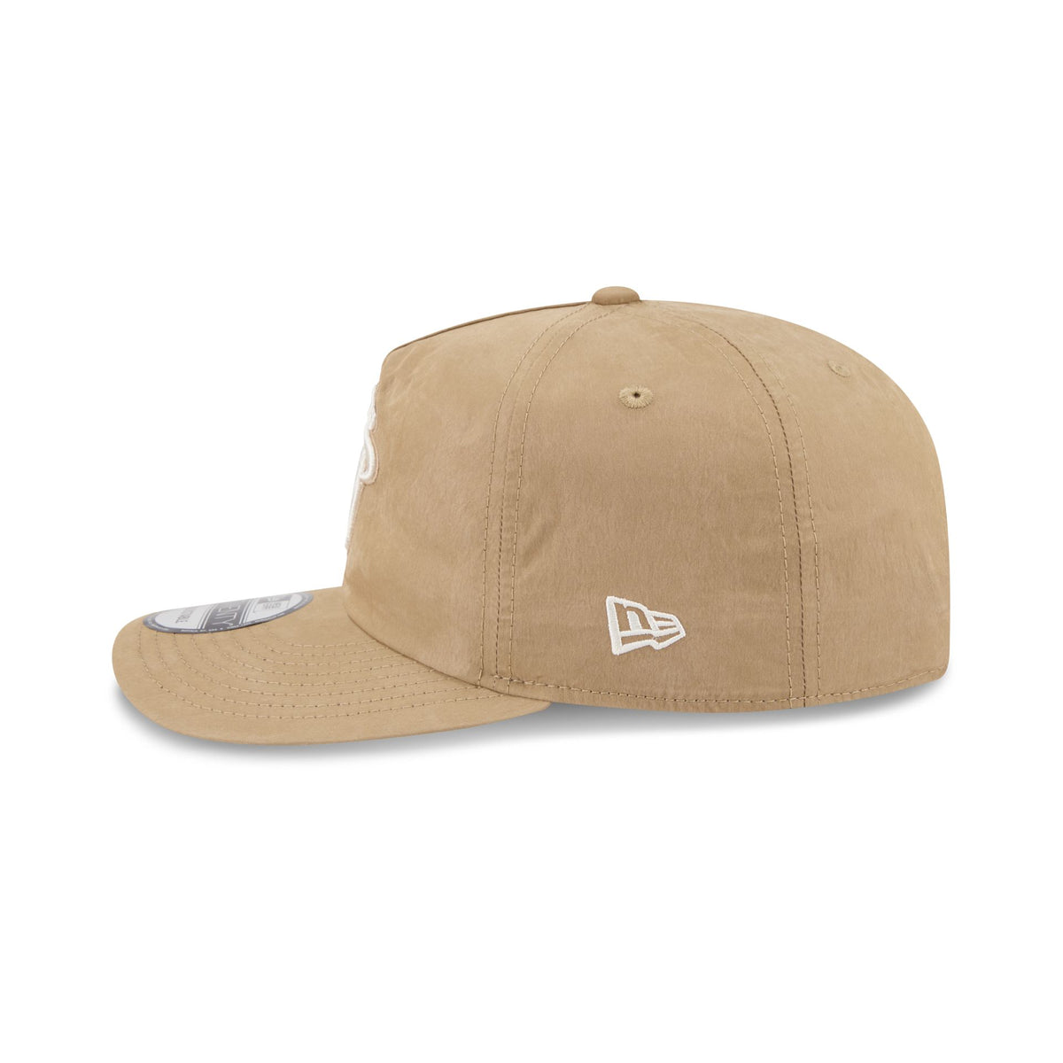 Miami Heat Washed Khaki Nylon 19TWENTY Snapback Hat