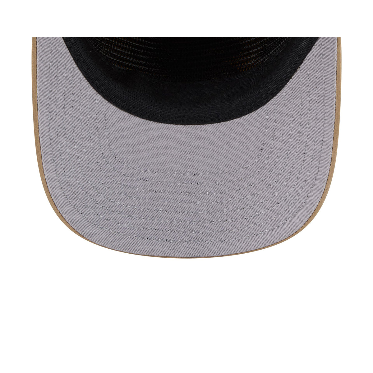 Miami Heat Washed Khaki Nylon 19TWENTY Snapback Hat