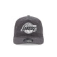 Los Angeles Lakers Washed Black Nylon 19TWENTY Snapback Hat