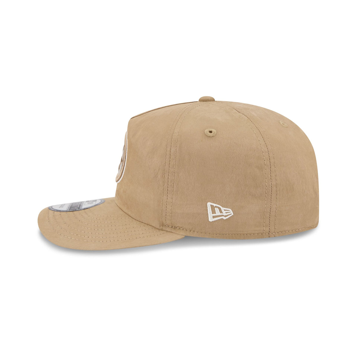 Pittsburgh Steelers Washed Khaki Nylon 19TWENTY Snapback Hat