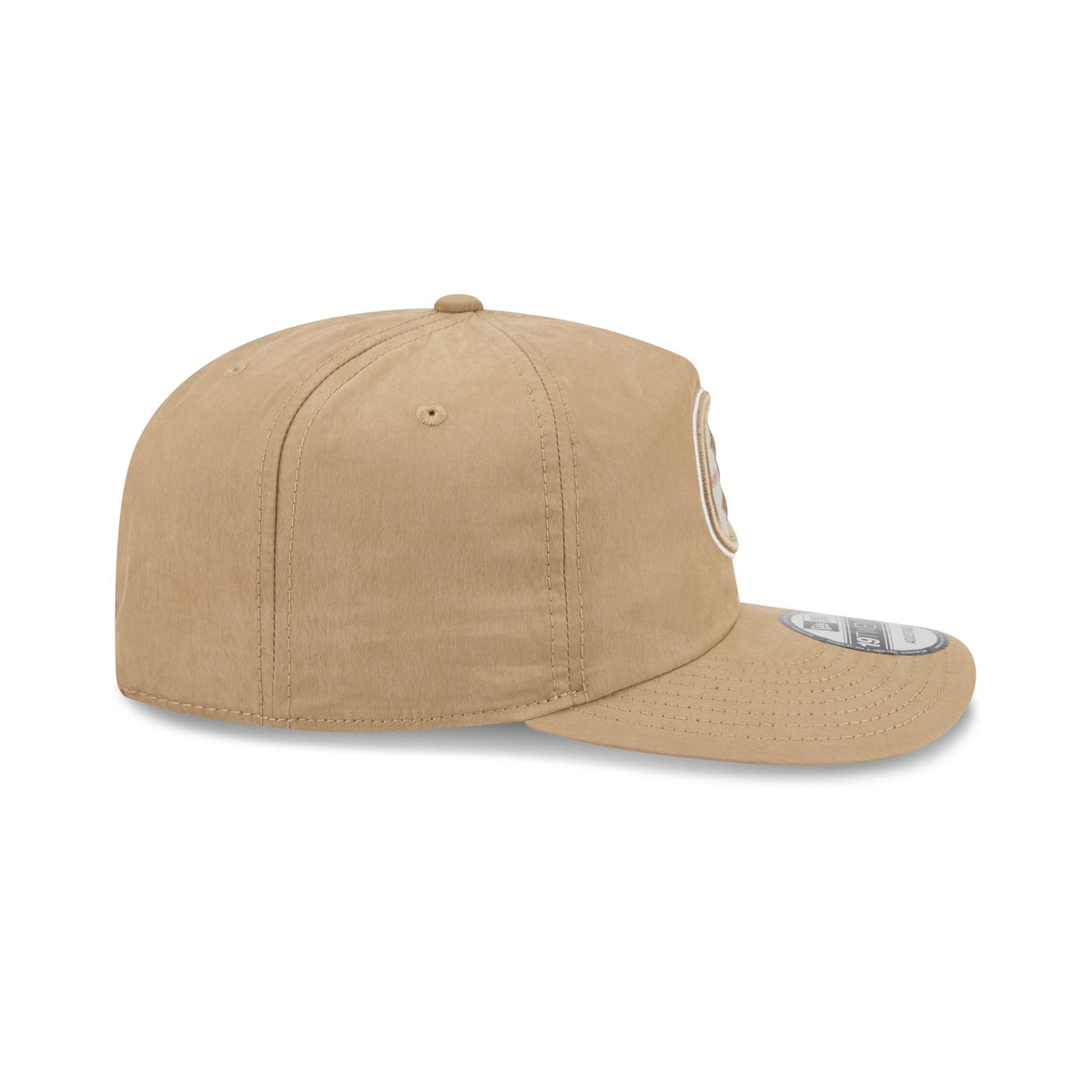 Pittsburgh Steelers Washed Khaki Nylon 19TWENTY Snapback Hat