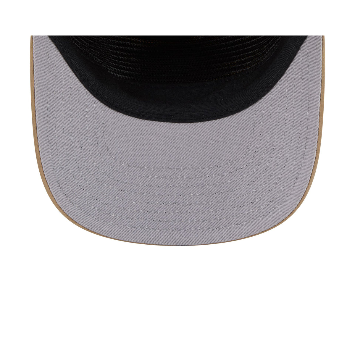 Miami Dolphins Washed Khaki Nylon 19TWENTY Snapback Hat