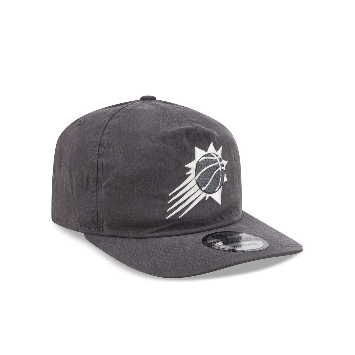 Phoenix Suns Washed Black Nylon 19TWENTY Snapback Hat