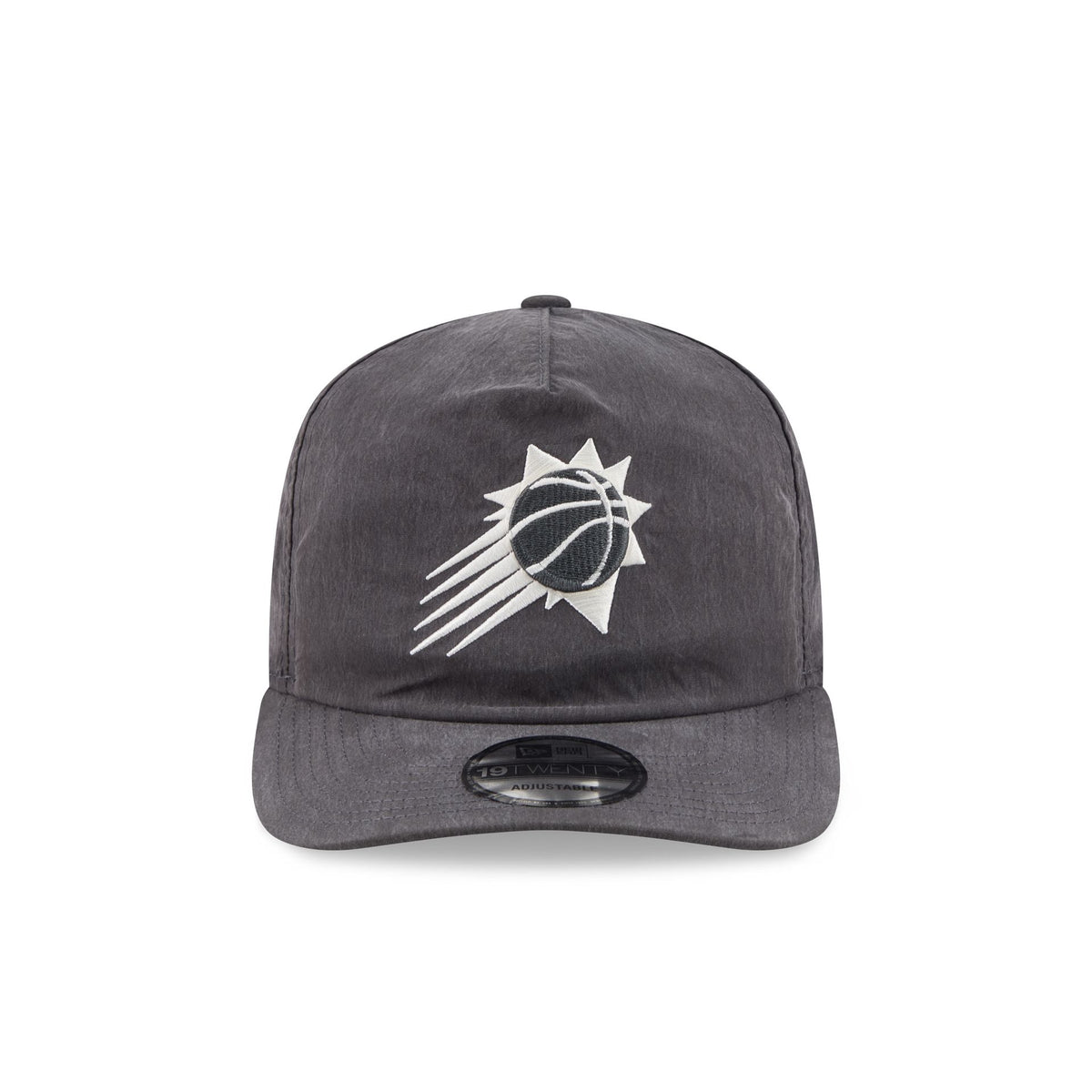 Phoenix Suns Washed Black Nylon 19TWENTY Snapback Hat