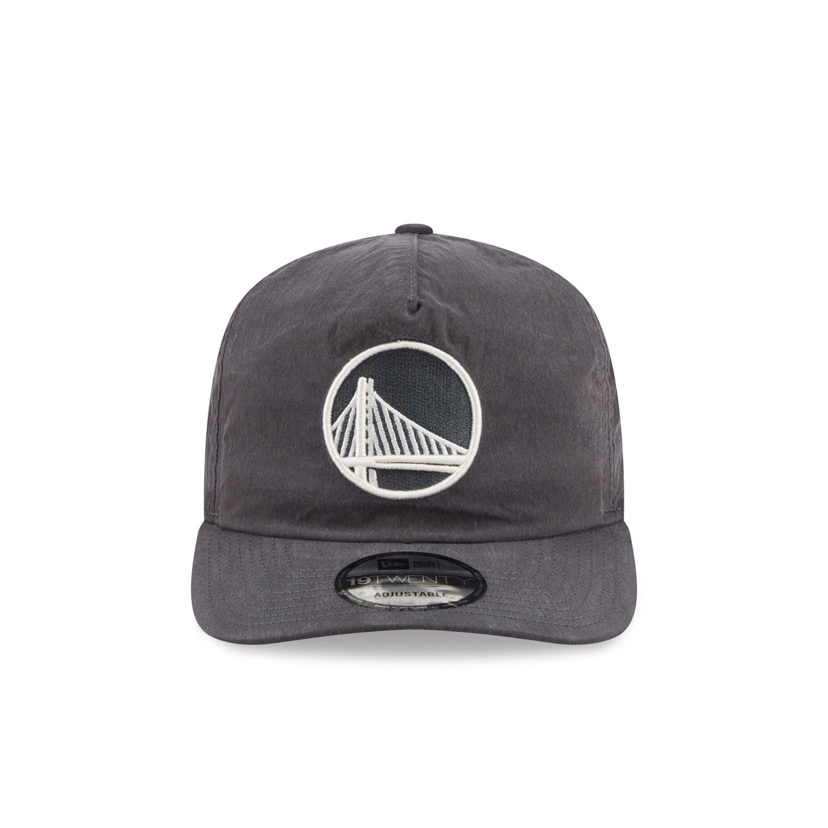 Golden State Warriors Washed Black Nylon 19TWENTY Snapback Hat
