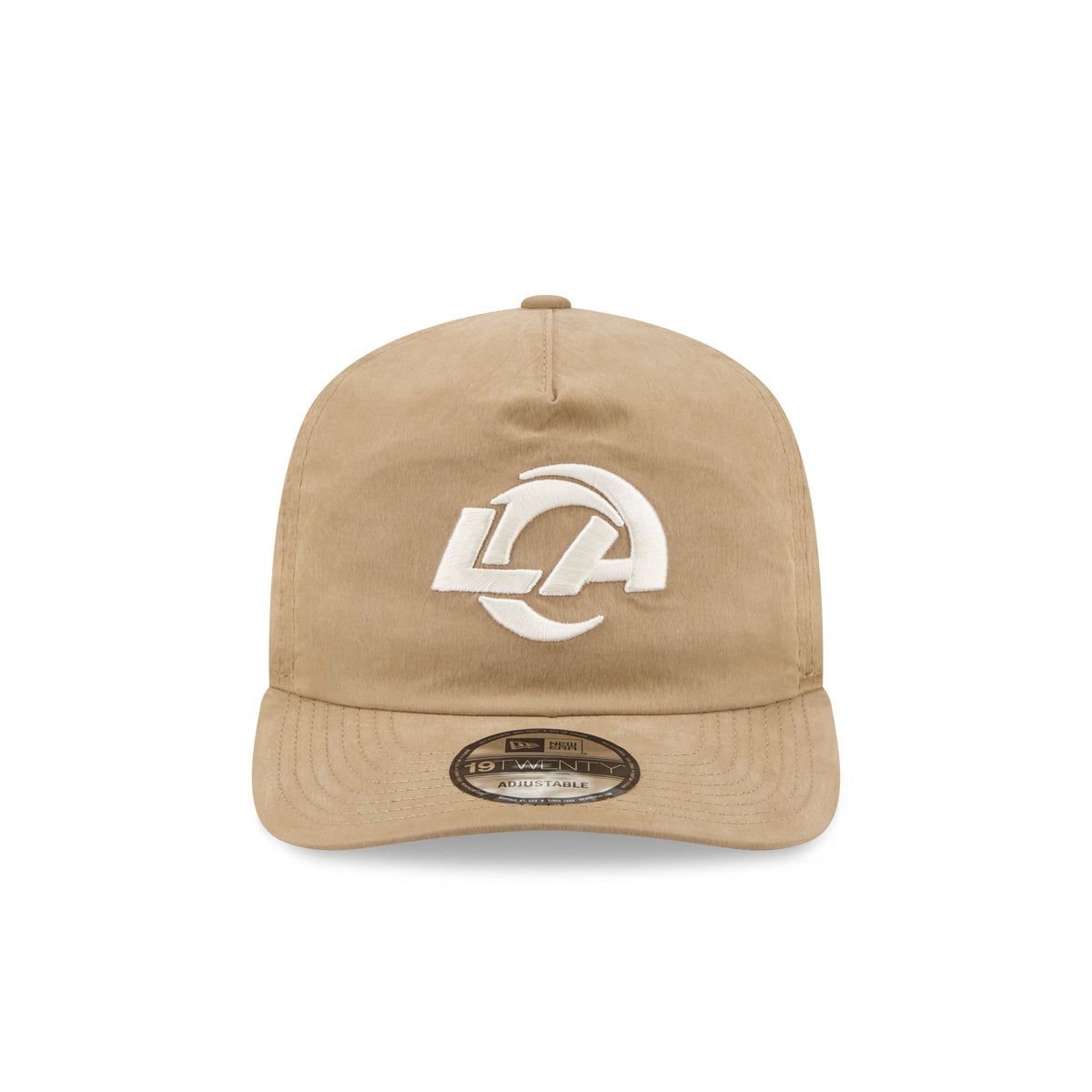 Los Angeles Rams Washed Khaki Nylon 19TWENTY Snapback Hat