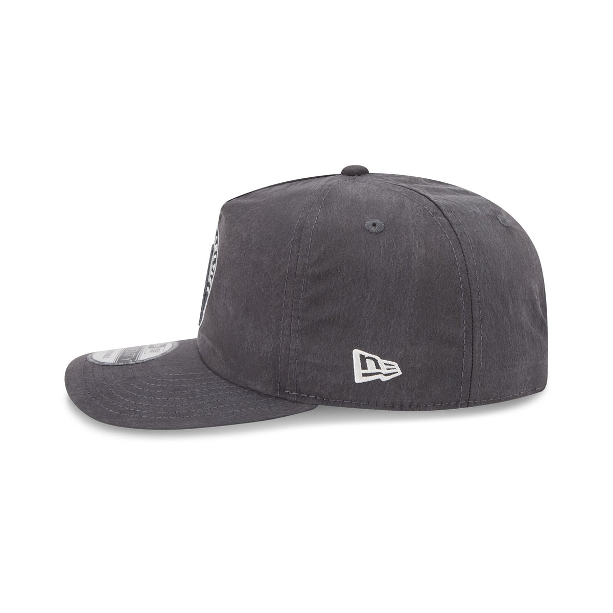 Boston Celtics Washed Black Nylon 19TWENTY Snapback Hat