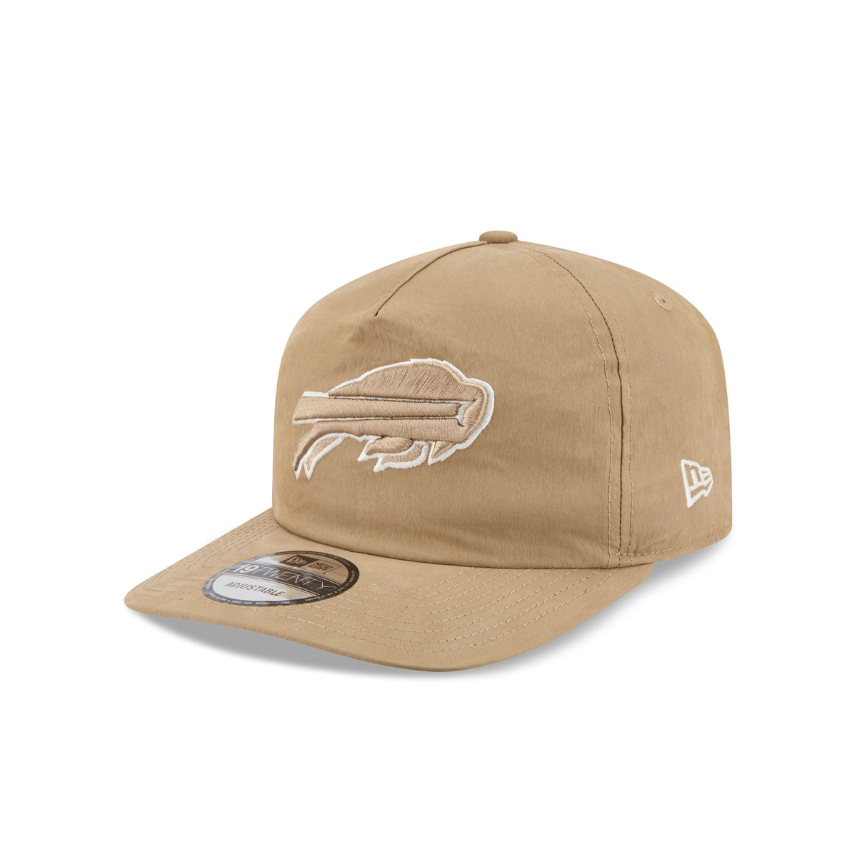 Buffalo Bills Washed Khaki Nylon 19TWENTY Snapback Hat
