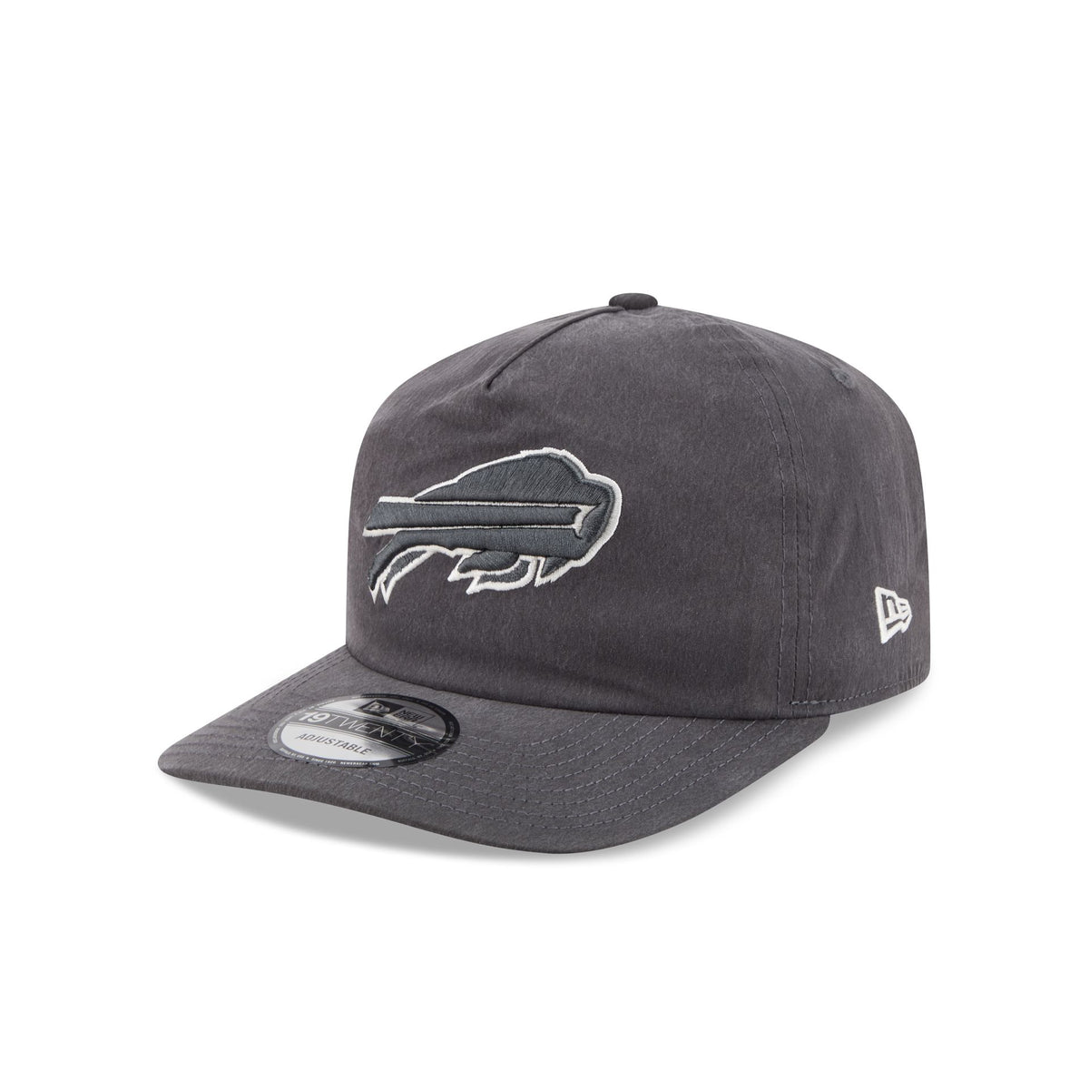 Buffalo Bills Washed Black Nylon 19TWENTY Snapback Hat