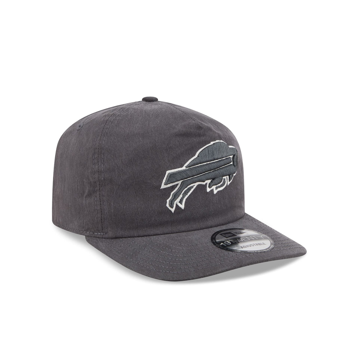 Buffalo Bills Washed Black Nylon 19TWENTY Snapback Hat