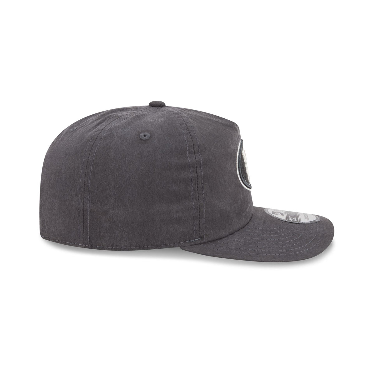 San Francisco 49ers Washed Black Nylon 19TWENTY Snapback Hat