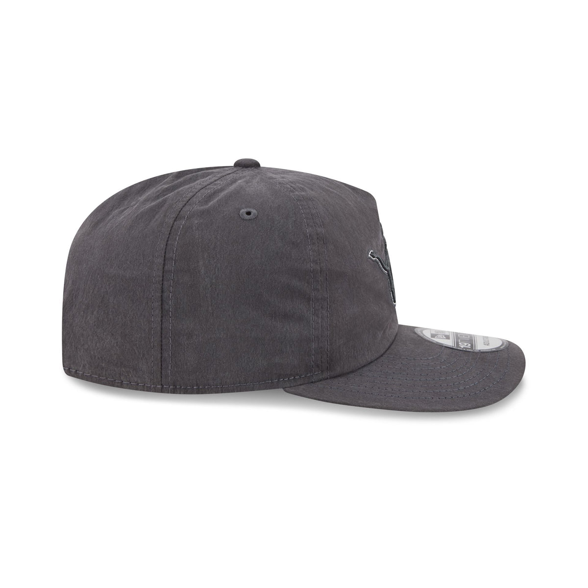 Detroit Lions Washed Black Nylon 19TWENTY Snapback Hat
