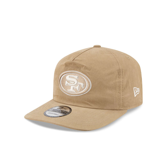 San Francisco 49ers Washed Khaki Nylon 19TWENTY Snapback Hat