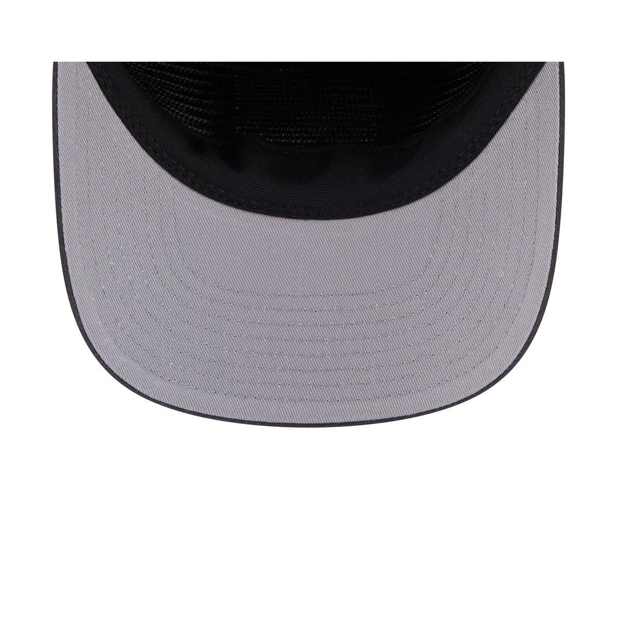 New York Rangers Washed Black Nylon 19TWENTY Snapback Hat