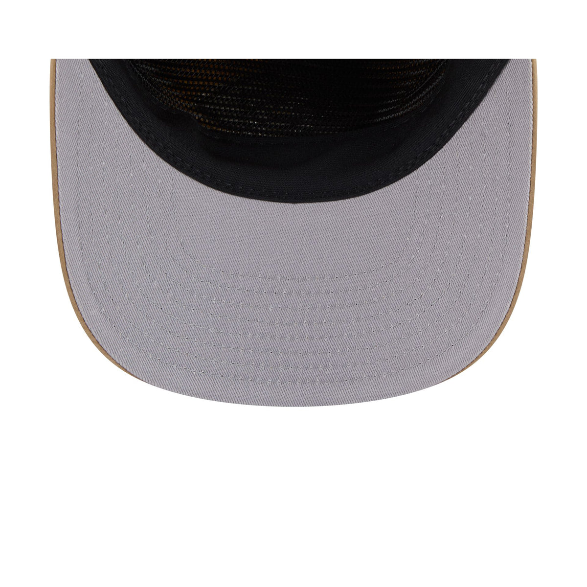 New York Knicks Washed Khaki Nylon 19TWENTY Snapback Hat