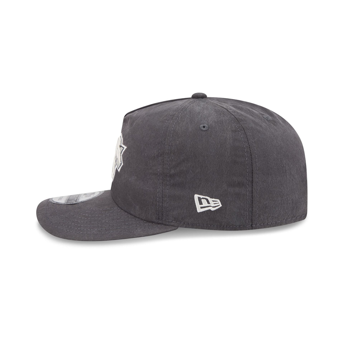 New York Knicks Washed Black Nylon 19TWENTY Snapback Hat