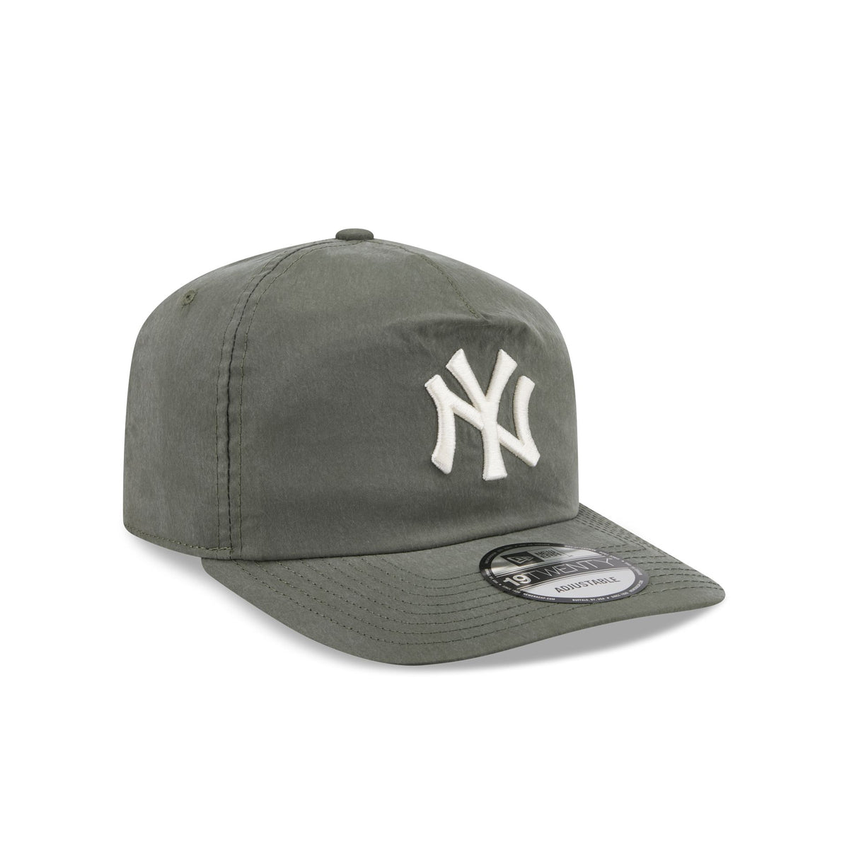 New York Yankees Washed Green Nylon 19TWENTY Snapback Hat