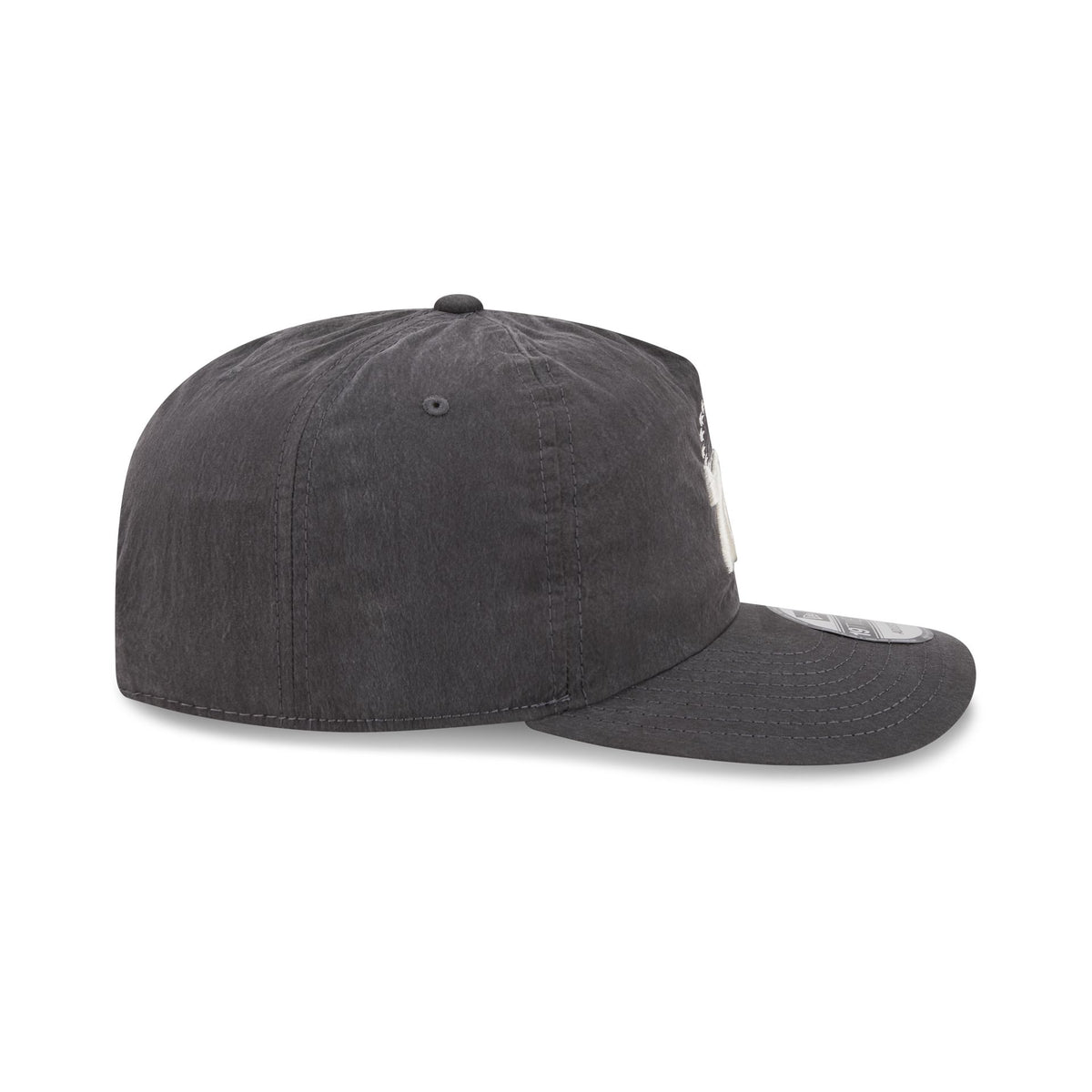 Philadelphia 76ers Washed Black Nylon 19TWENTY Snapback Hat