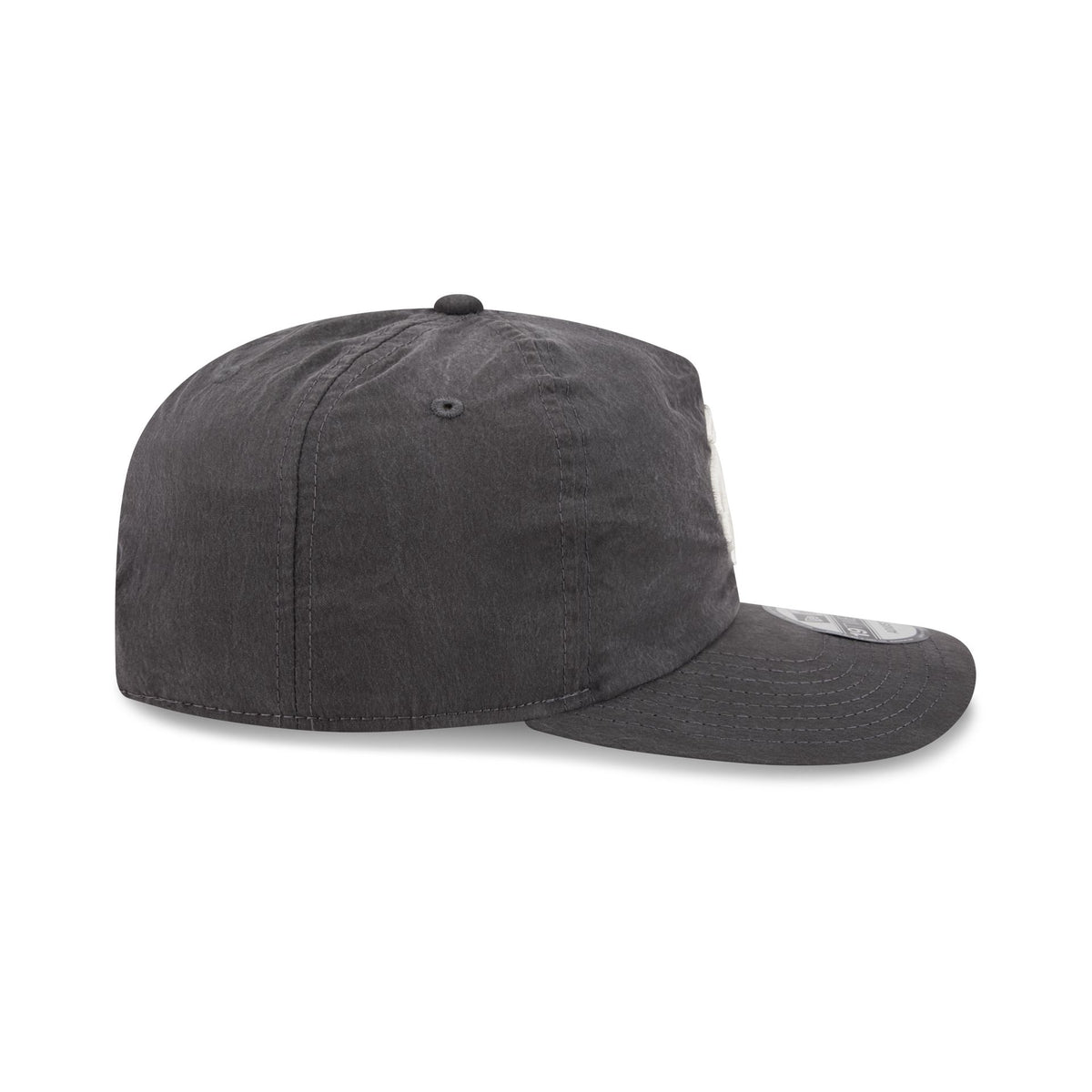 Toronto Raptors Washed Black Nylon 19TWENTY Snapback Hat