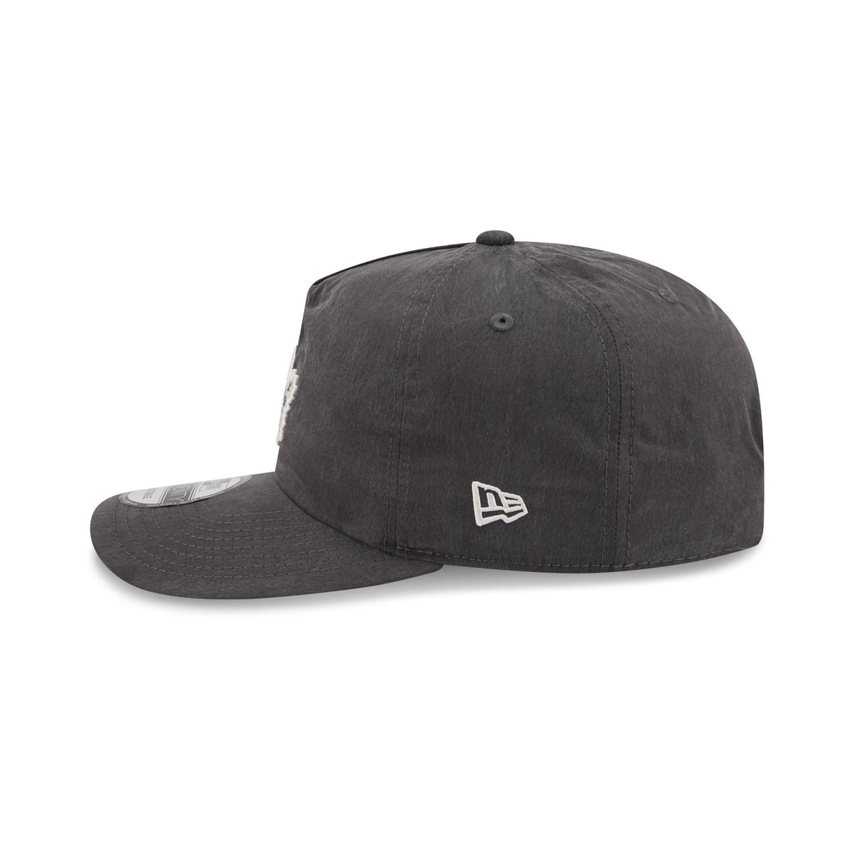 Toronto Maple Leafs Washed Black Nylon 19TWENTY Snapback Hat