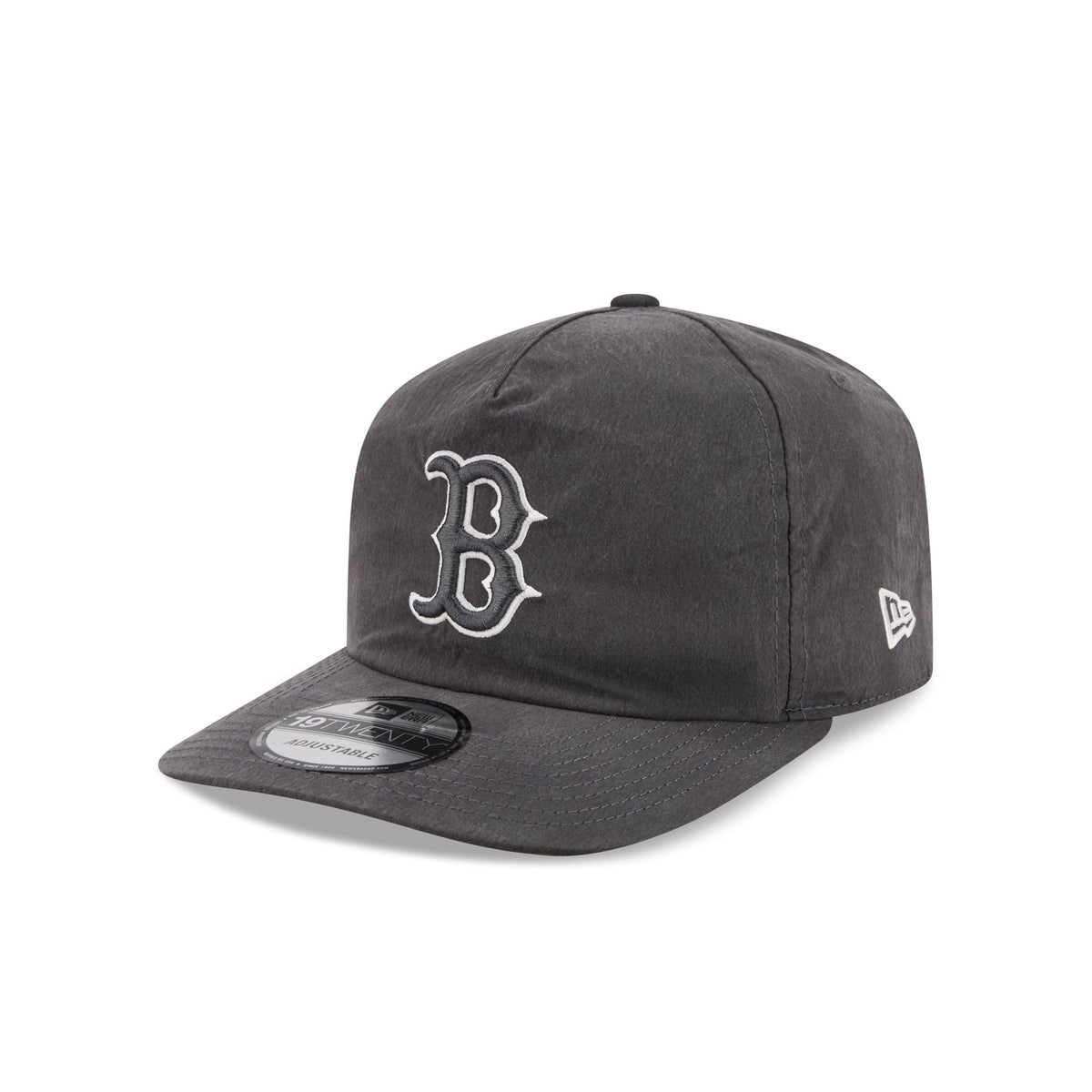 Boston Red Sox Washed Black Nylon 19TWENTY Snapback Hat