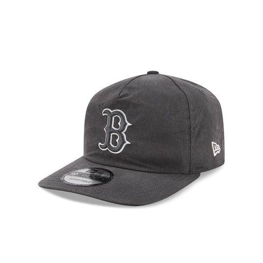 Boston Red Sox Washed Black Nylon 19TWENTY Snapback Hat