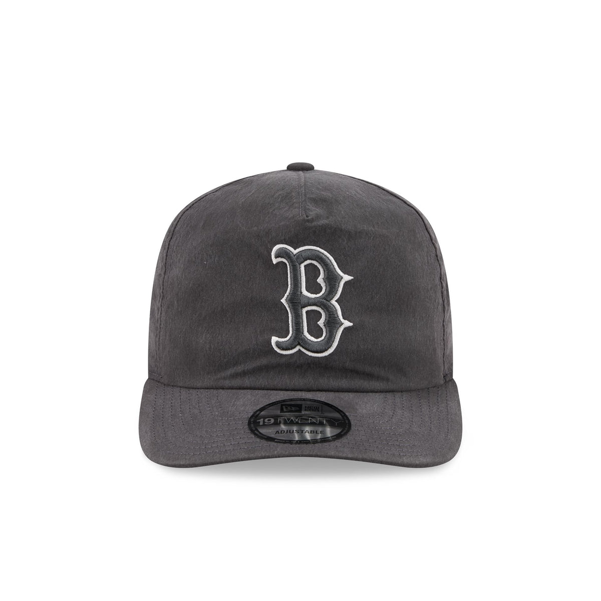 Boston Red Sox Washed Black Nylon 19TWENTY Snapback Hat