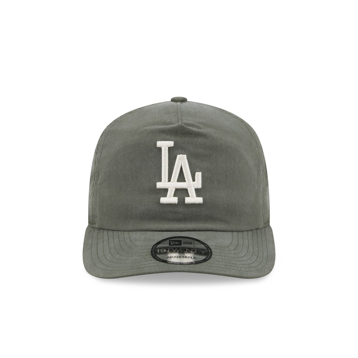 Los Angeles Dodgers Washed Green Nylon 19TWENTY Snapback Hat